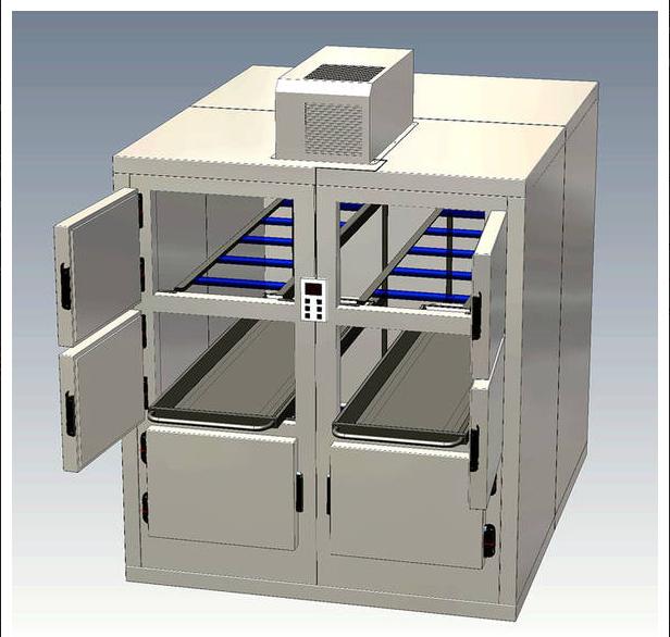frigider morga usi individuale 6 locuri